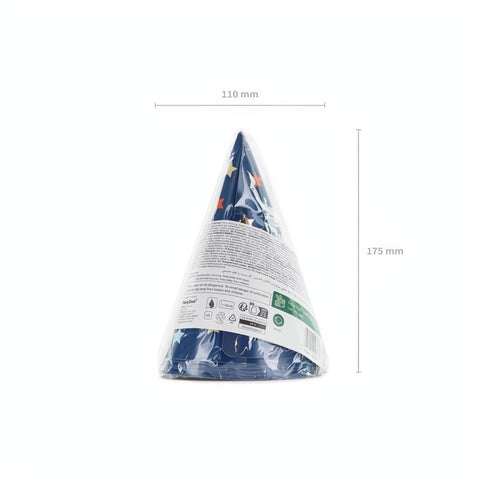 Partyhüte Sterne, 16 cm PartyDeco 7