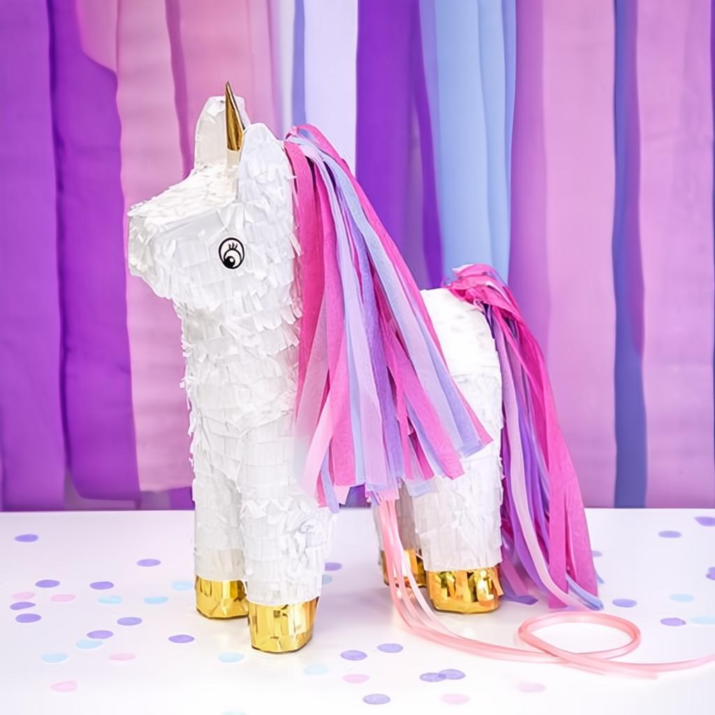 Piñata - Einhorn, 24,5x34x9cm PartyDeco 2