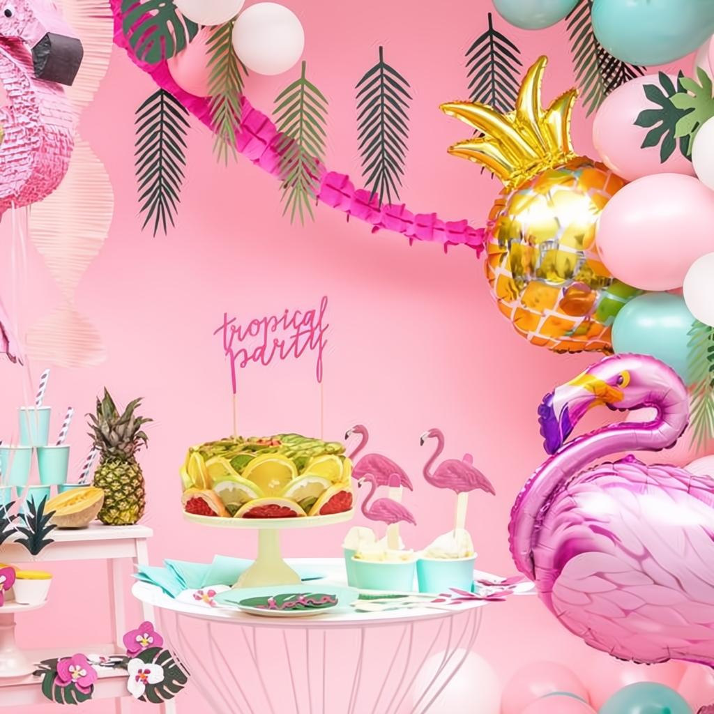 Piñata - Flamingo, 25x55x8cm PartyDeco 4