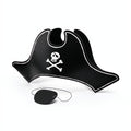 Piratenhut mit Augenklappe, 14cm PartyDeco 1