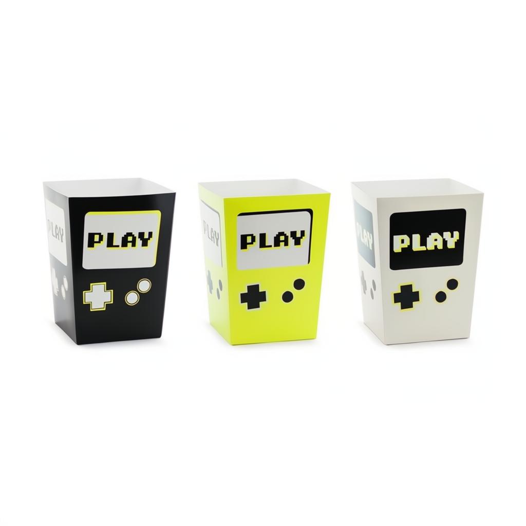 Popcornboxen Play, 7x7x12 cm PartyDeco 1
