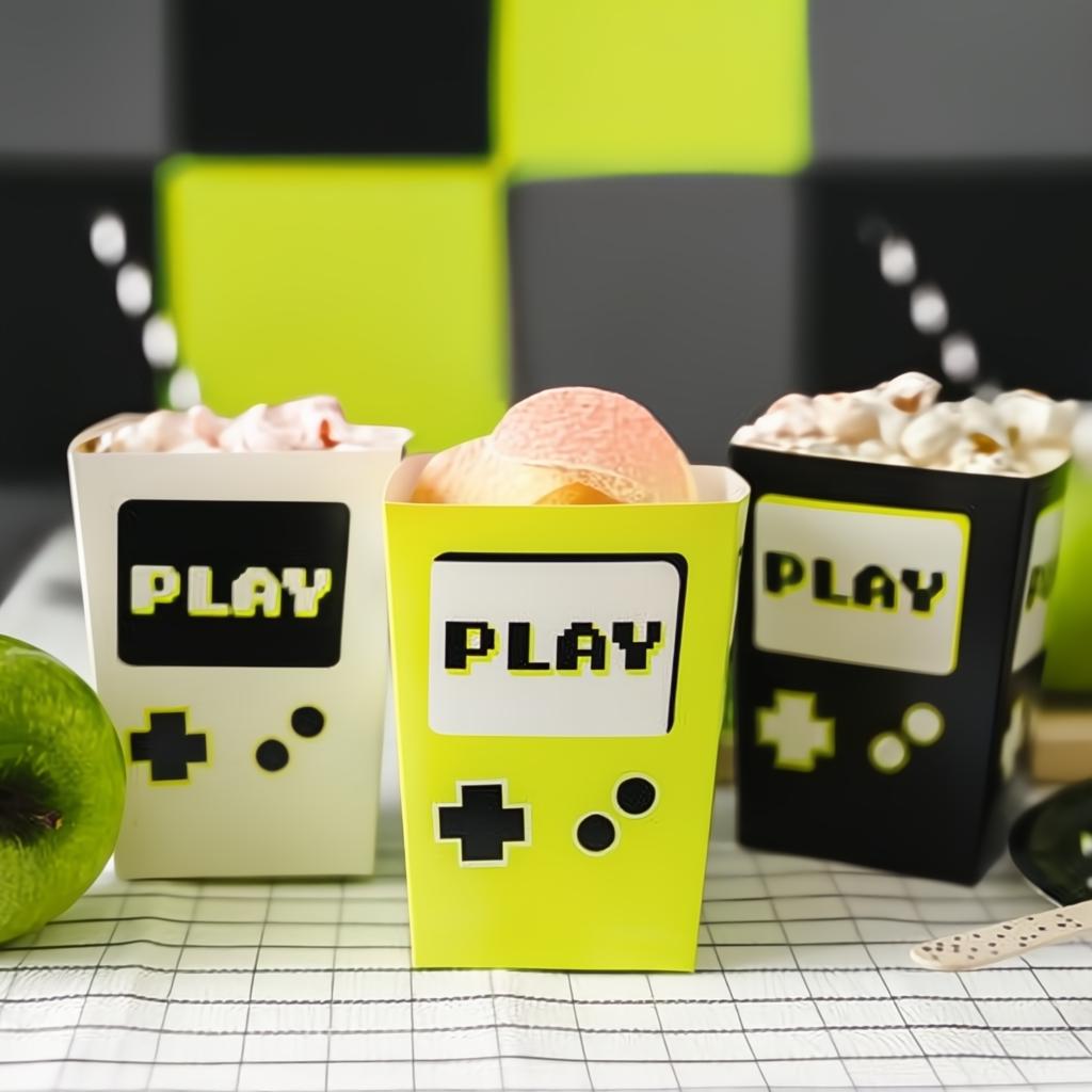 Popcornboxen Play, 7x7x12 cm PartyDeco 2