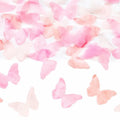 Rohr Girl schiesst rosa Schmetterlinge, 20 cm PartyDeco 3