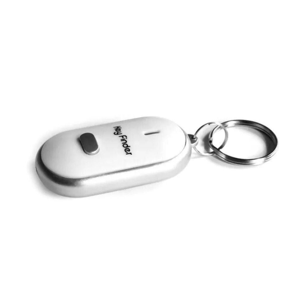 Schlüsselfinder – Key Finder mit Pfeifton & LED-Licht weiss