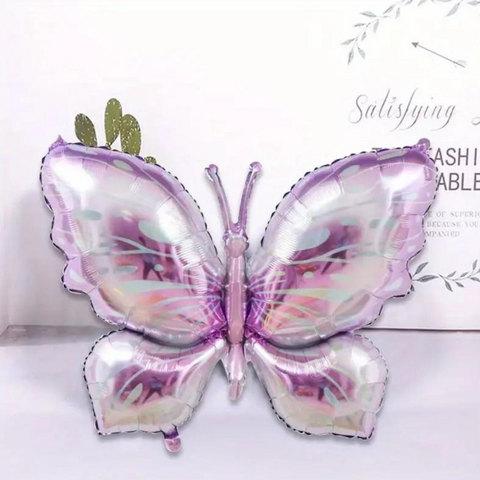 Folien Ballon Schmetterling lila