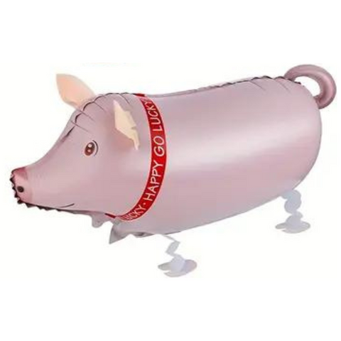 Folien Ballon Airwalker Schwein