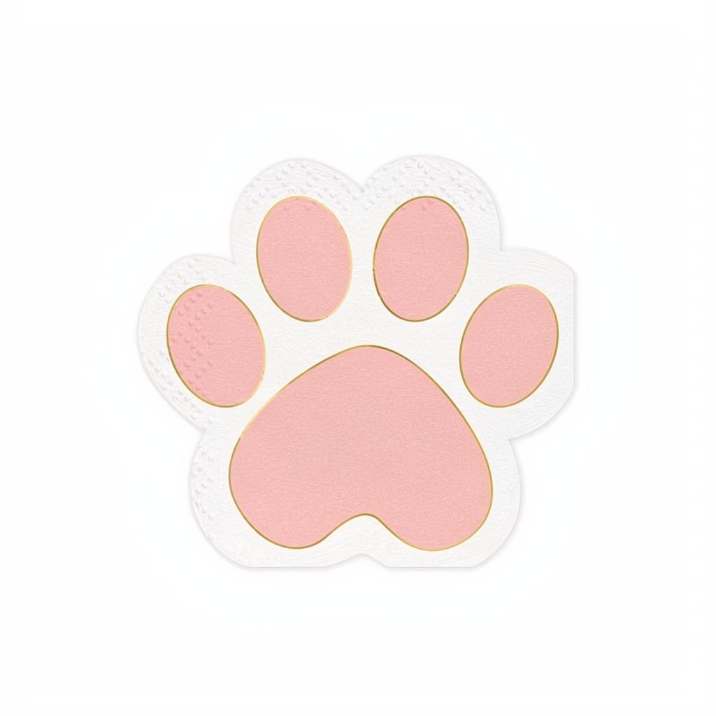 Servietten - Katzenpfoten, 15,5 x 14,5 cm PartyDeco 1