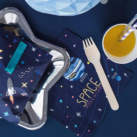 Servietten Kosmos, 33x33cm PartyDeco 4