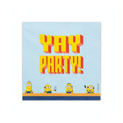 Servietten Minions, 33x33 cm PartyDeco 1