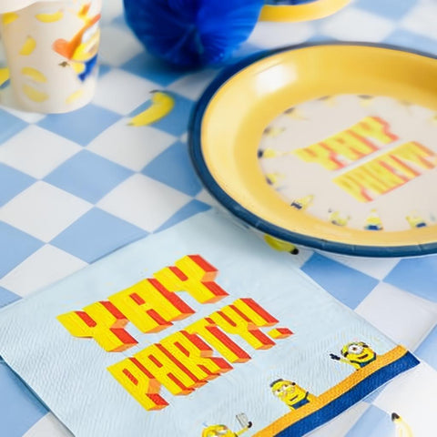 Servietten Minions, 33x33 cm PartyDeco 3