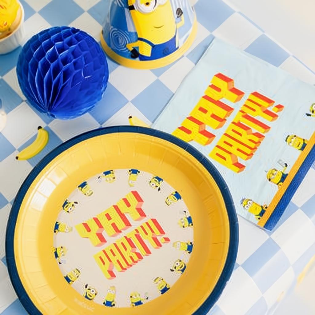 Servietten Minions, 33x33 cm PartyDeco 4