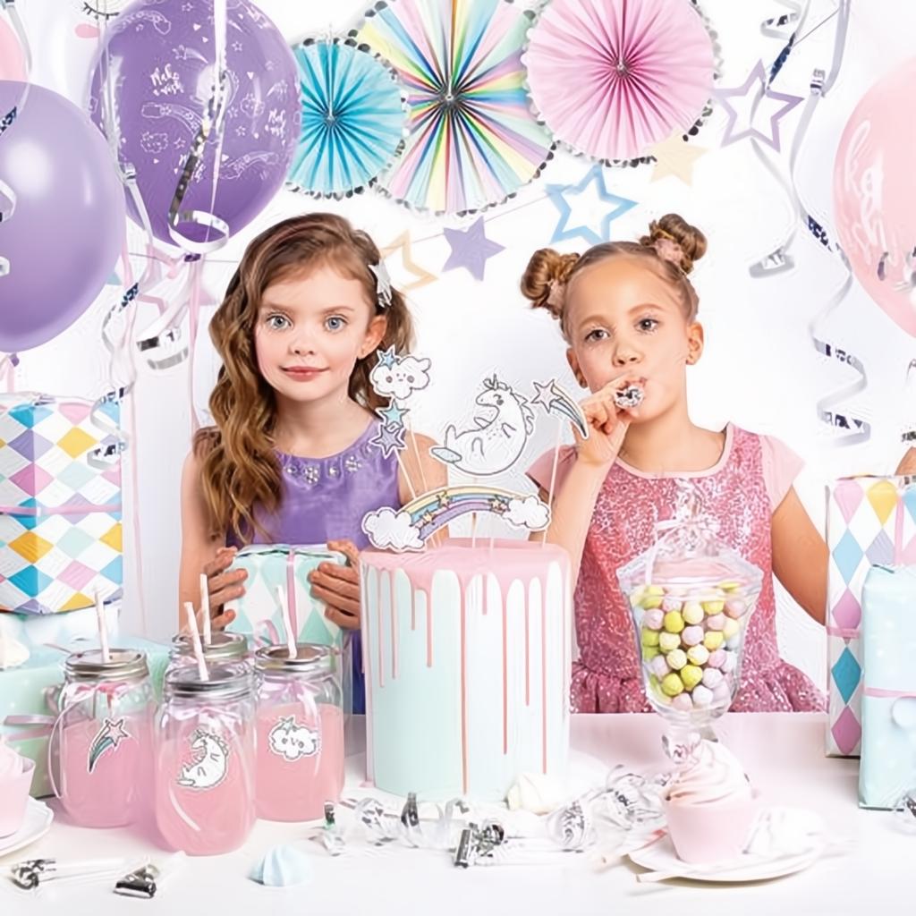 Set mit Partydekorationen - Einhorn PartyDeco 1