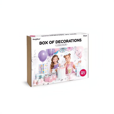 Set mit Partydekorationen - Einhorn PartyDeco 3
