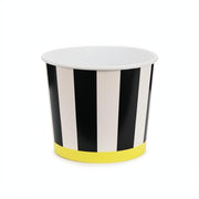 Snack-Eimer Streifen, 14 cm PartyDeco 1