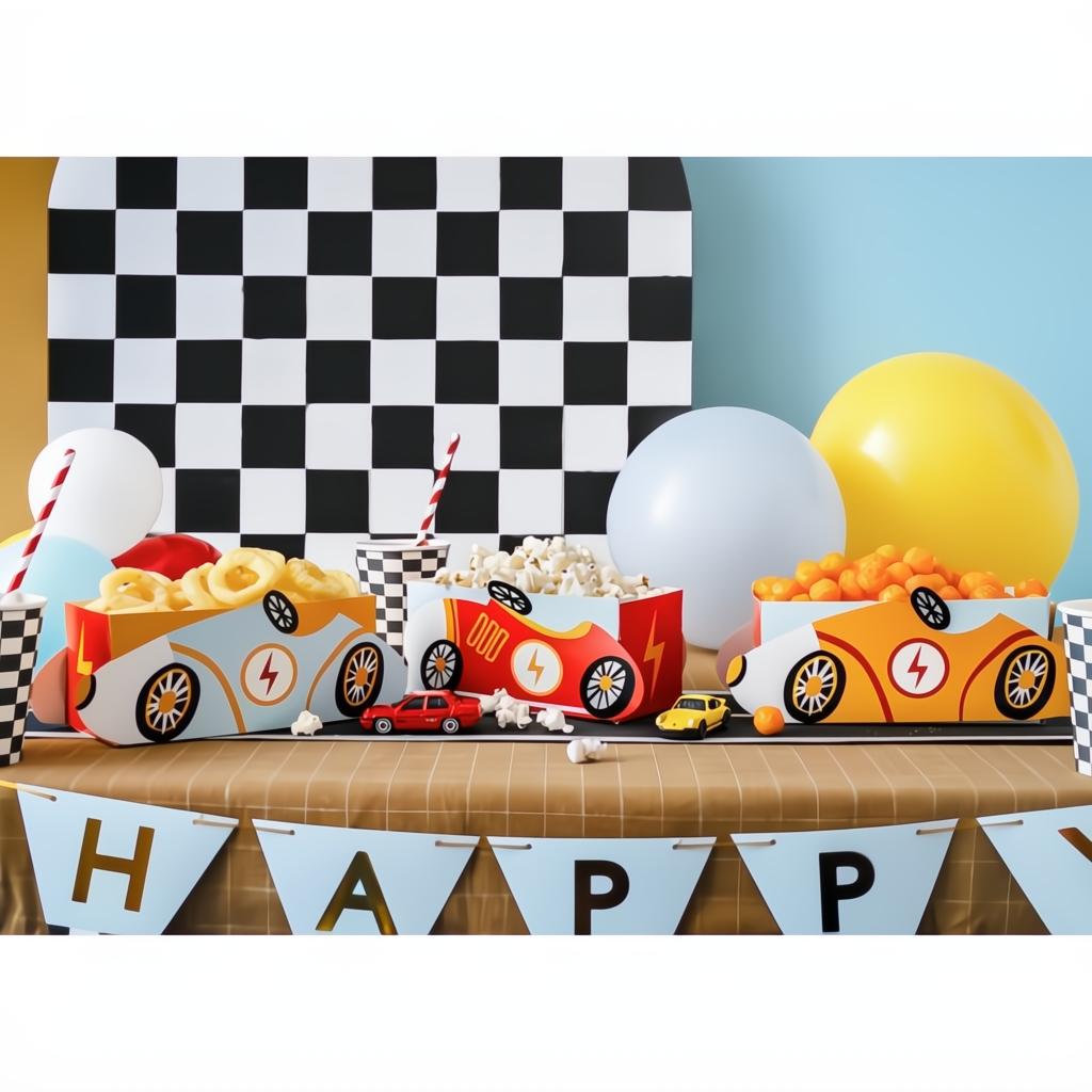 Snackboxen Autos PartyDeco 3