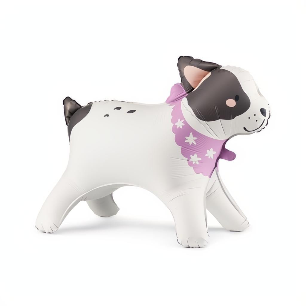 Stehender Folienballon Bulldogge, 75x57 cm PartyDeco 1