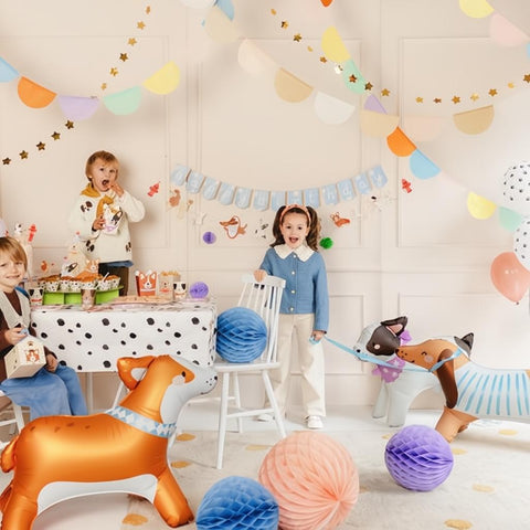 Stehender Folienballon Bulldogge, 75x57 cm PartyDeco 2