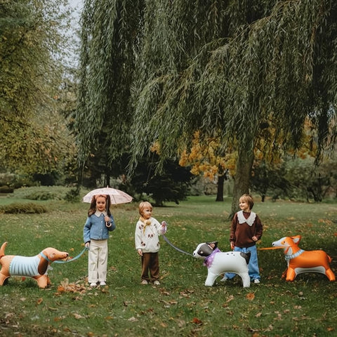 Stehender Folienballon Bulldogge, 75x57 cm PartyDeco 5