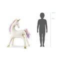 Stehender Folienballon Einhorn, 95x86 cm PartyDeco 2