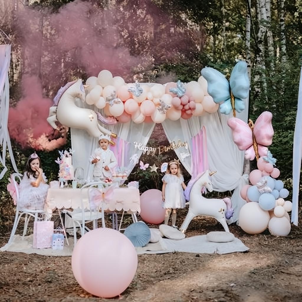 Stehender Folienballon Einhorn, 95x86 cm PartyDeco 5
