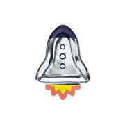 Teller Kosmos - Rakete, 21,5x29,5cm. PartyDeco 1
