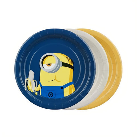 Teller Minions, 18 cm PartyDeco 1