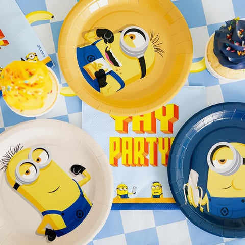 Teller Minions, 18 cm PartyDeco 2
