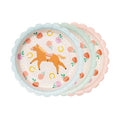 Teller Pferde, 18 cm PartyDeco 1