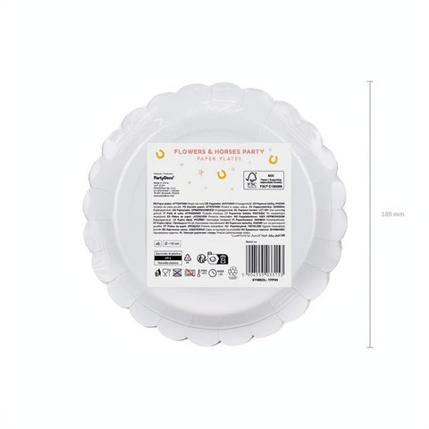 Teller Pferde, 18 cm PartyDeco 4