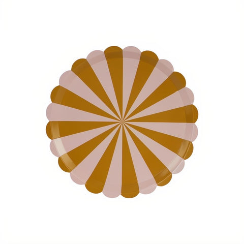 Teller Streifen, 21 cm PartyDeco 1