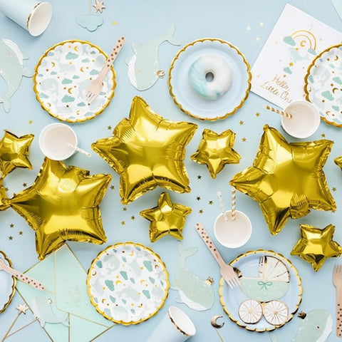 Teller Wale, 18 cm PartyDeco 2