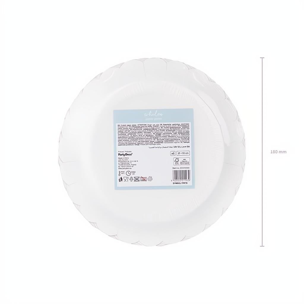 Teller Wale, 18 cm PartyDeco 5