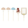 Tortentopper Teddybär, 12-14 cm PartyDeco 1
