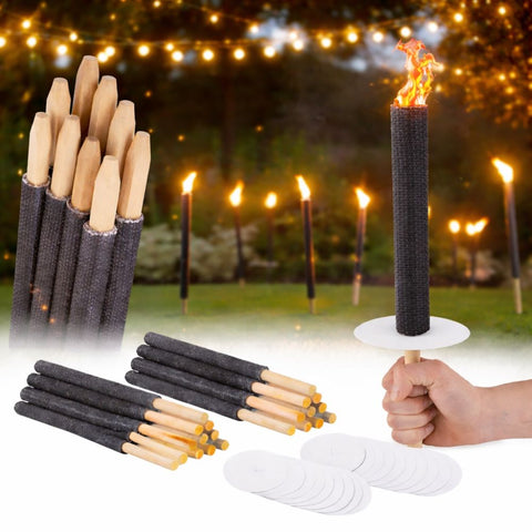 Wachsfackeln kaufen bei clickfinger