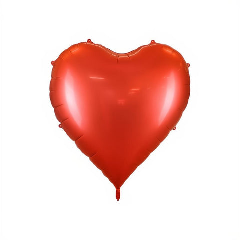 XXL-Folienballon Herz, 136x129 cm, rot PartyDeco 1