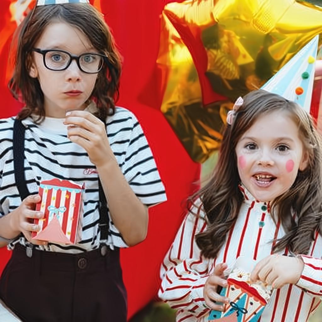Zirkus-Snackboxen PartyDeco 3