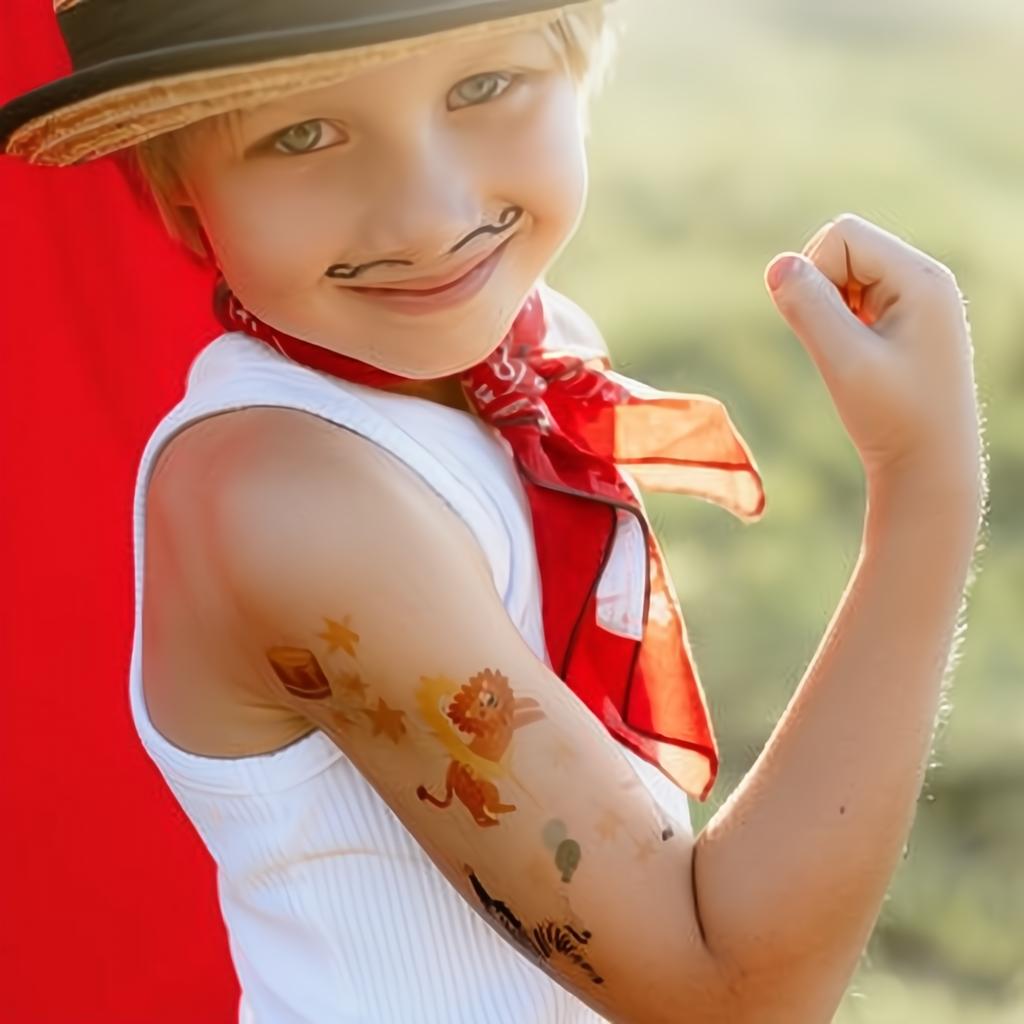 Zirkus-Tattoos PartyDeco 3